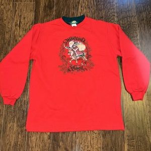 Vintage Cabela’s Woodland Santa Sweatshirt